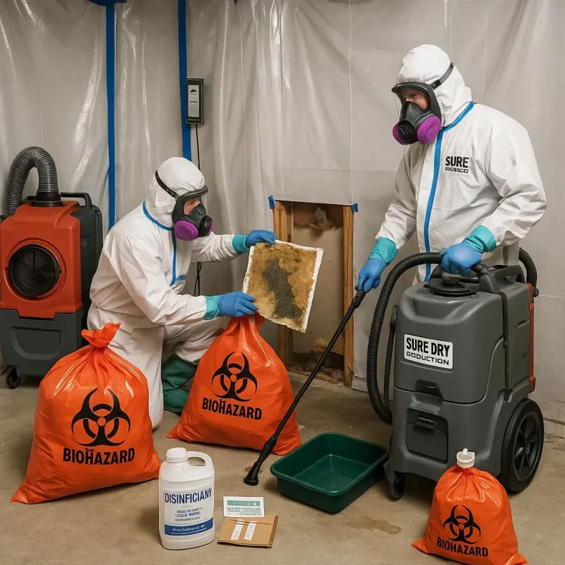 Contaminated Water Handling Protocols process in Abilene, KS