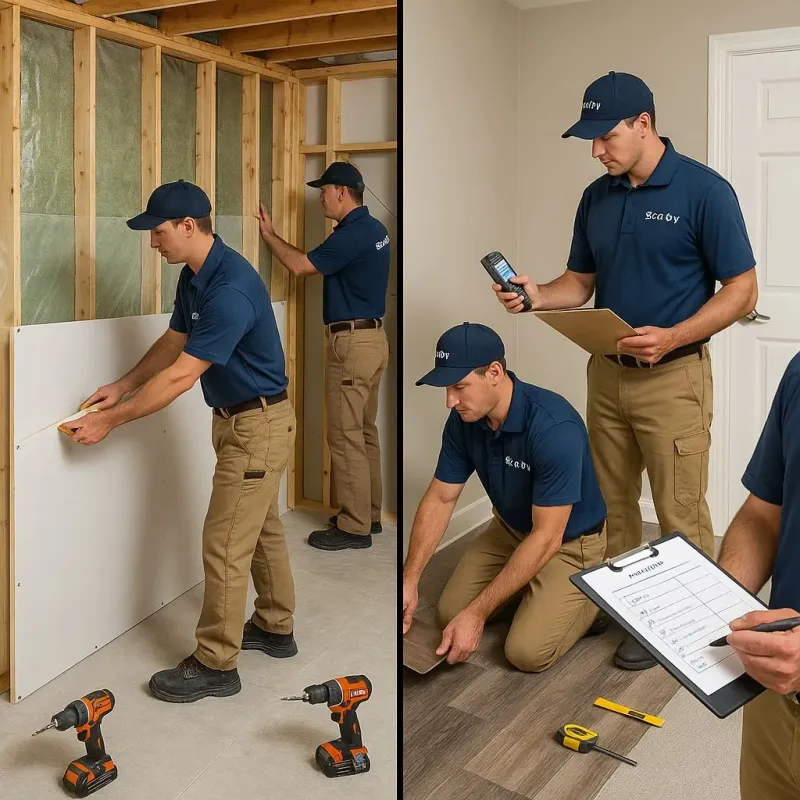Repairs and Reconstruction process in Abilene, KS